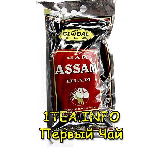Чай Ассам 1 кг гранулы в мешке